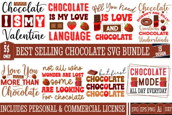Chocolate Day SVG Bundle Review