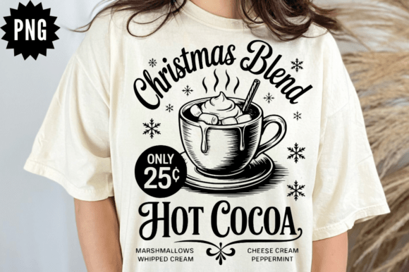 Christmas Blend Hot Cocoa SVG Design