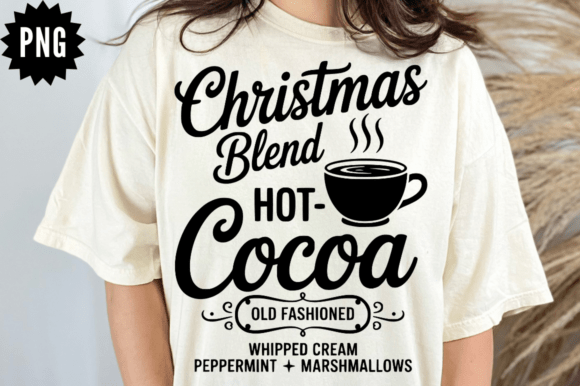 Christmas Hot Chocolate SVG Design