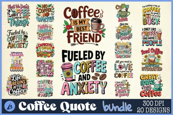 Coffee Quote SVG Bundle Review
