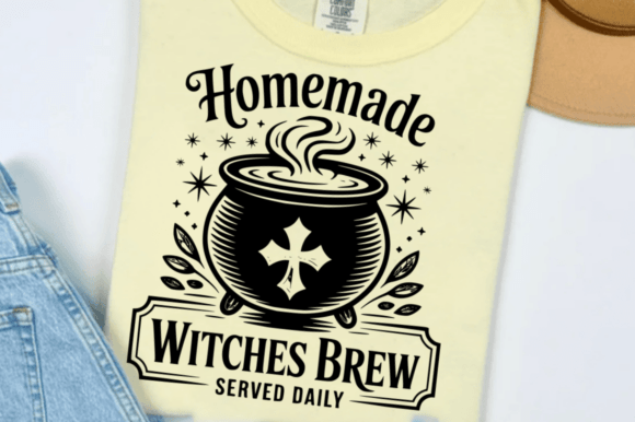 Halloween Homemade Witches Brew SVG