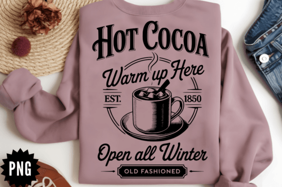 Hot Cocoa Warm Up Here SVG Design