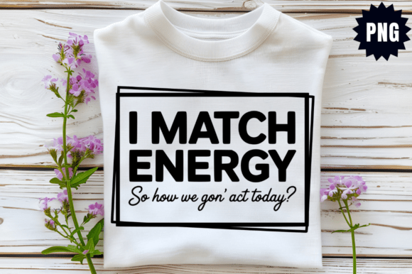 I Match Energy so How We Gon Act Today