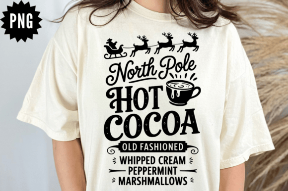 North Pole Hot Cocoa Old Fashioned SVG