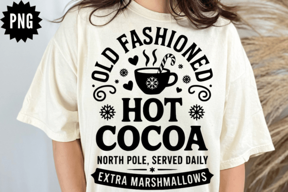 Old Fashioned Hot Chocolate SVG Design