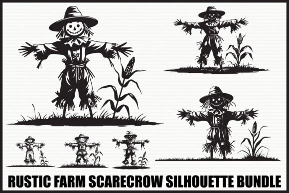 Rustic Farm Scarecrow Bundle