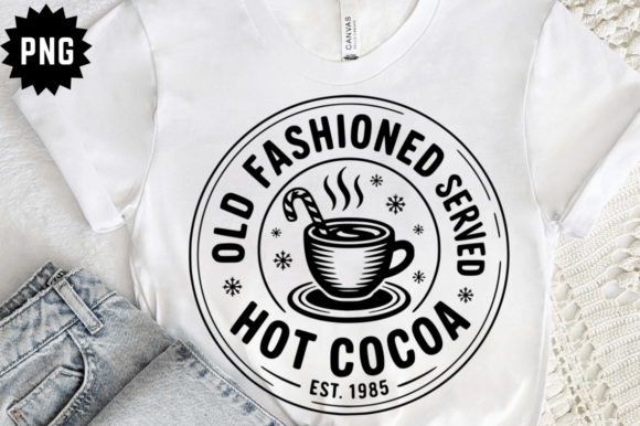 Vintage Hot Cocoa Est 1985 SVG Design